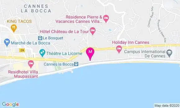 Localisation Dr Emmanuel Vitte