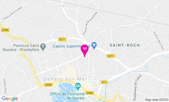 Localisation Dr Jean Pierre Berthier