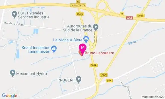 Localisation Dr Bruno Lepoutere