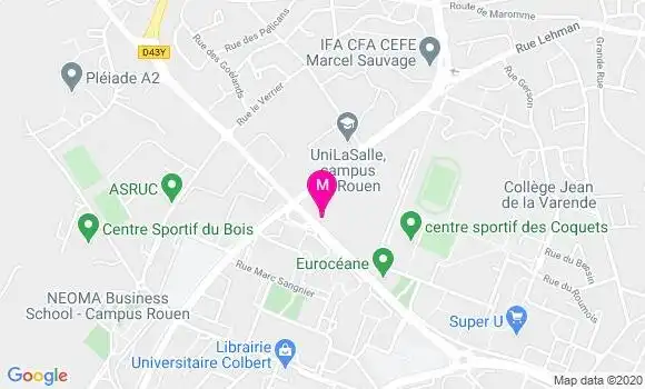 Localisation Dr Florence Valingot Anfray