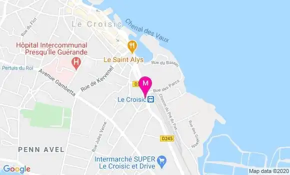 Localisation Dr Yvon Soleau