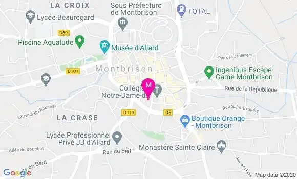 Localisation Dr Laurent Bertier