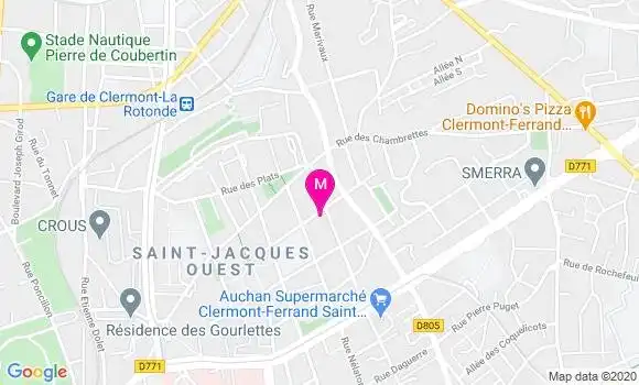 Localisation Dr Patrick Quinard