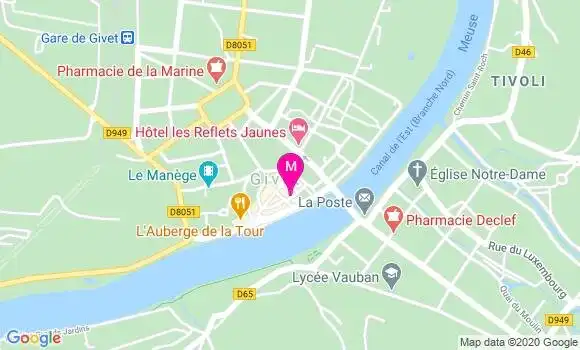 Localisation Dr Odile Legrand