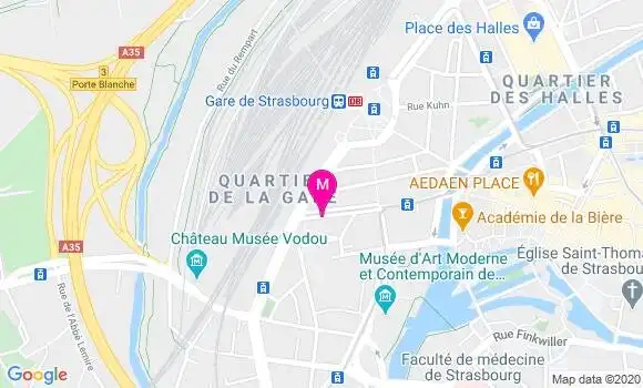 Localisation Dr Jean Marie Siedel