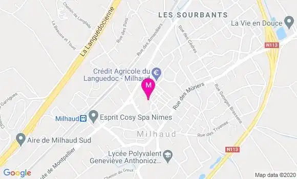 Localisation Dr Marc Baragnon