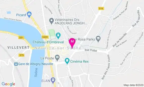 Localisation Dr Florent Reynaz