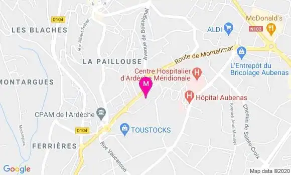 Localisation Dr Bernard Grosclaude