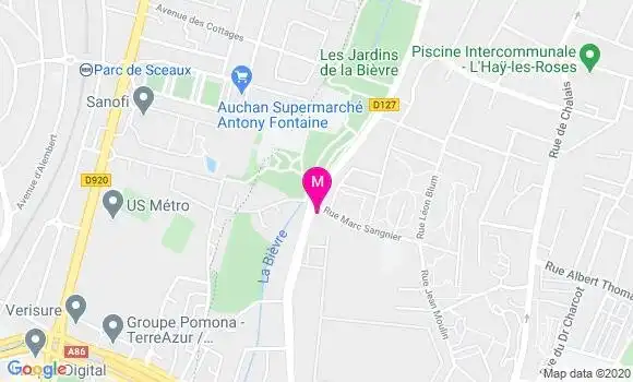 Localisation Dr Philippe Bouchoucha