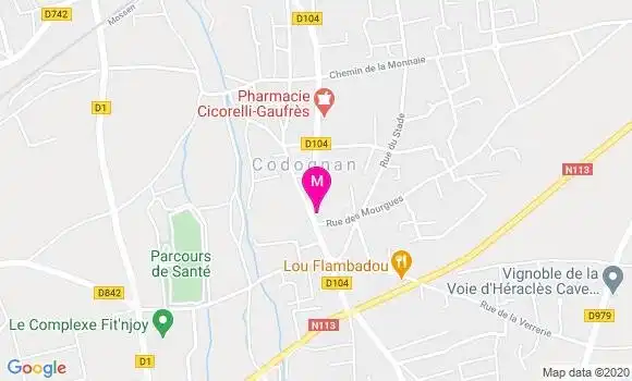 Localisation Dr Alain Pouzancre