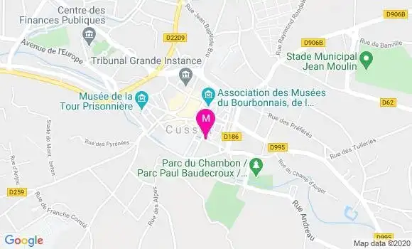 Localisation Dr Jean Pierre Garmy