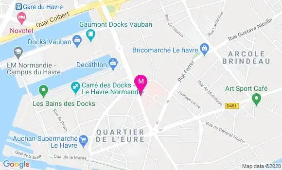 Localisation Dr Bruno Dagher