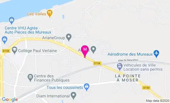 Localisation Dr Sabine Senecal Fouquoire