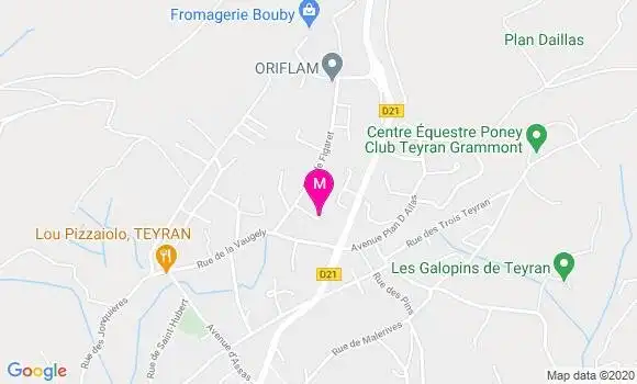 Localisation Dr Sylvie Aubertin