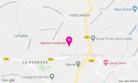 Localisation Dr Max Laurent Massip