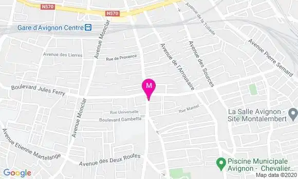 Localisation Dr Michel Ibert