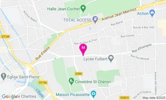 Localisation Dr Jean Claude Becker