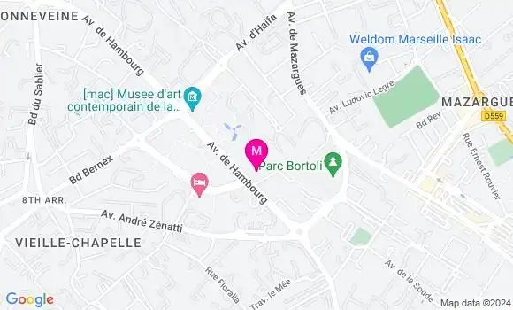 Localisation Dr Philippe Collette
