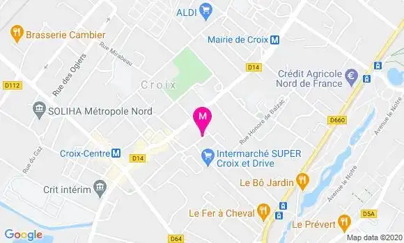 Localisation Dr Bruno Lequeuche