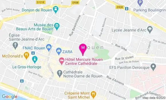 Localisation Dr Marie Claude Lapel