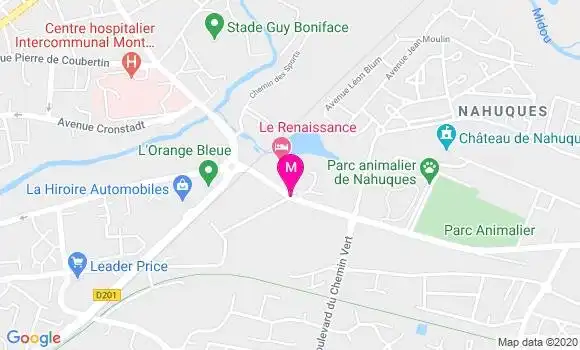 Localisation Dr Jean Yves Joly