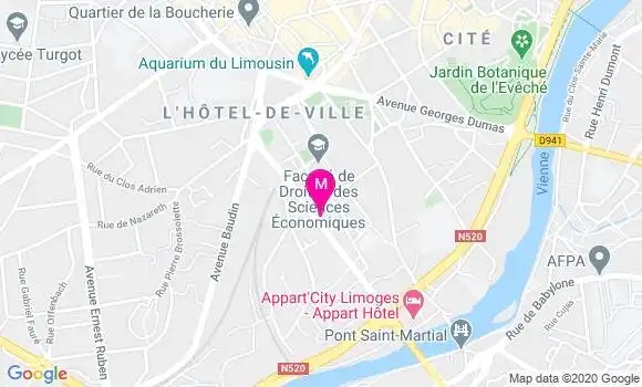 Localisation Dr Bertrand Morel
