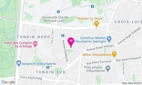 Localisation Dr Marie Parent