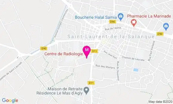 Localisation Dr Marc De Graef