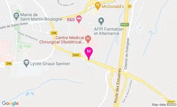 Localisation Dr Jean Luc Ducrocq