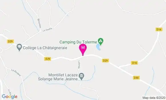 Localisation Dr Alain Peborde