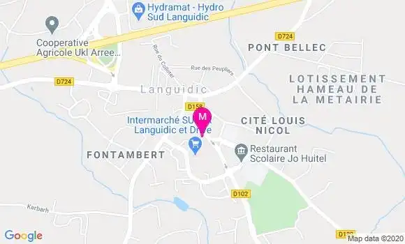 Localisation Dr Benoît Tanguy