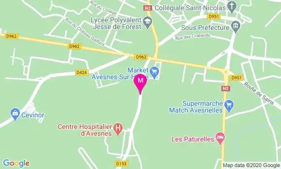 Localisation Dr Marc Licops