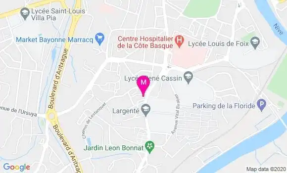 Localisation Dr Jean Marc Vachet