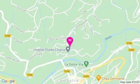 Localisation Dr Hubert David
