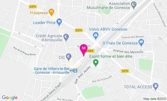 Localisation Dr Marc Nizard