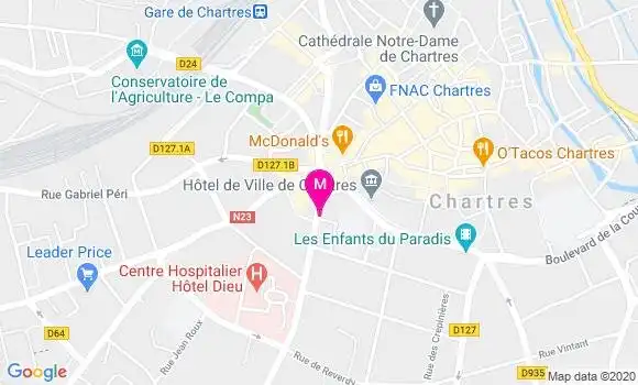 Localisation Dr Emmanuel Chastan
