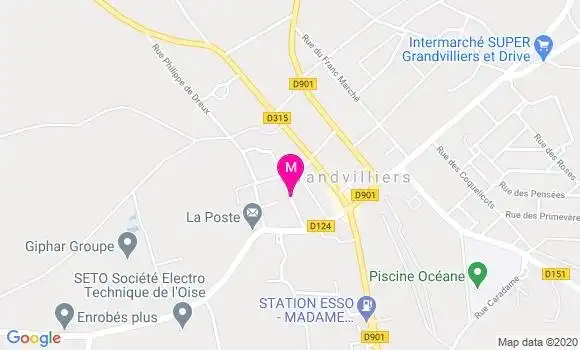 Localisation Dr Xavier Leclercq