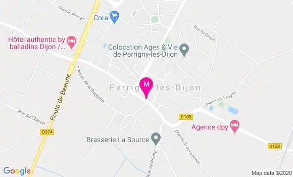 Localisation Dr Marc Paurelle Gallas