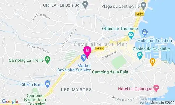 Localisation Dr Patrick Mauries