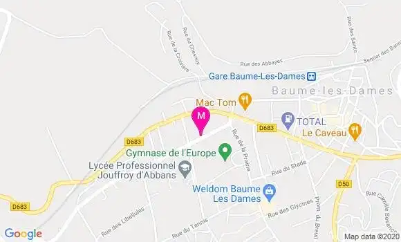 Localisation Dr Pierre Adami
