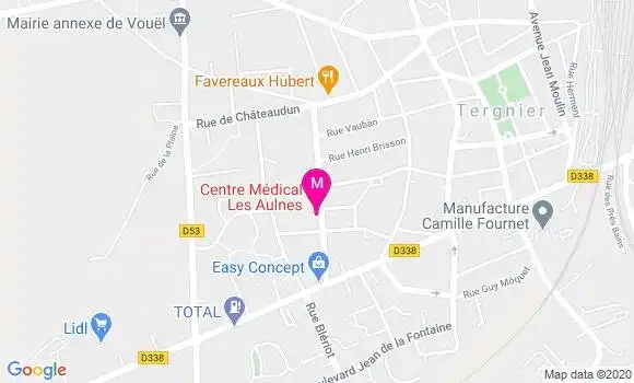 Localisation Dr Abdelouahab Zaraa