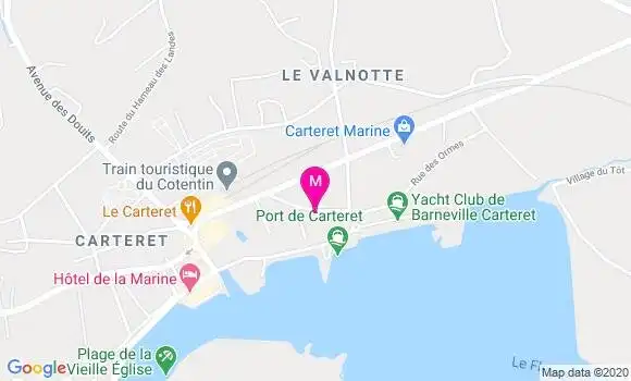 Localisation Dr Chantal Jeanne