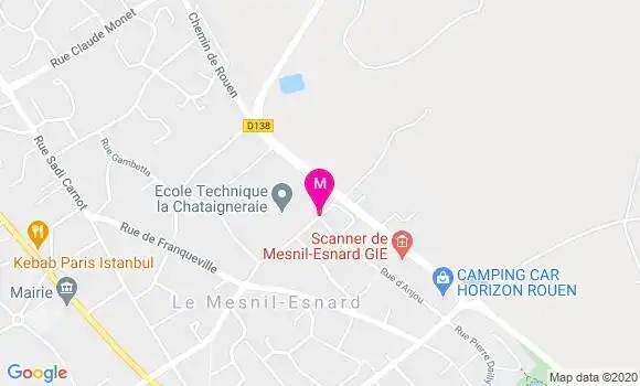 Localisation Dr Christophe Thomas