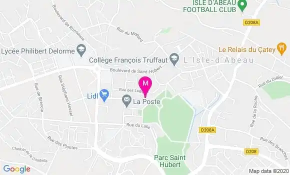 Localisation Dr Eric Vincent
