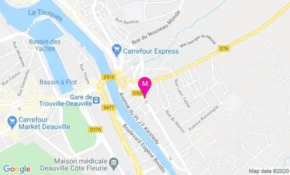 Localisation Dr Thierry Gauthier