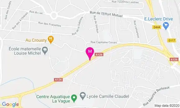 Localisation Dr Magali Guindo Nignan