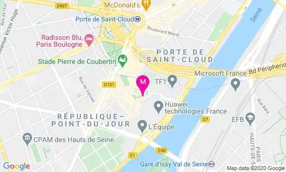 Localisation Dr Valérie Foures Blanche