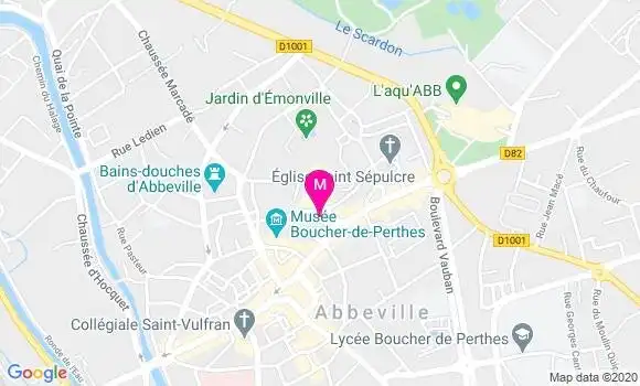 Localisation Dr Luc Baudel