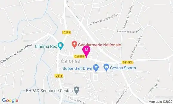 Localisation Dr Claude Frankhauser
