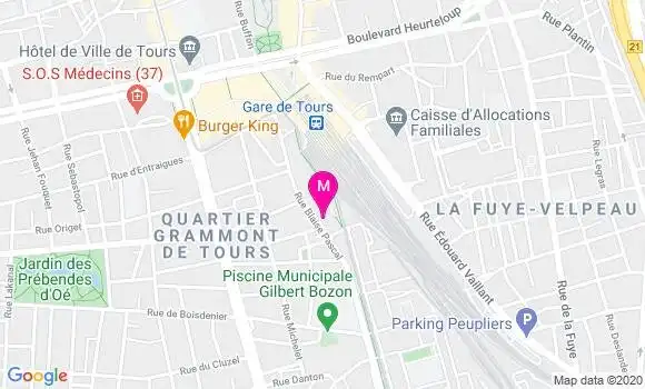 Localisation Dr Brice Bonnin
